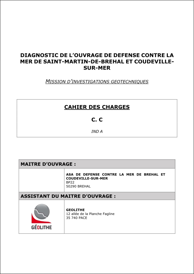Cahier des charges 3